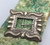 Old school vintage rectangular buckle.