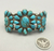 Lovely turquoise cluster bracelet