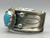 Vintage three turquoise stone bracelet