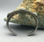 Nice! 1930s Era, Hefty, Vintage, Three Stone Turquoise Cuff Bracelet