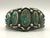 Vintage green turquoise cuff