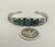 Vintage sterling silver and turquoise bracelet