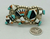 Zuni inlay Rainbow Man bracelet