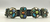 Multi stone concho belt