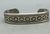 Sterling silver ingot bracelet