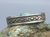 Sterling silver ingot bracelet