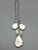 Turquoise necklace on a hand made chain