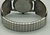 Silver overlay watch band