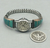 Turquoise inlay watch band