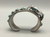 Vintage offset turquoise watch cuff