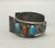 Vintage turquoise and coral watch band