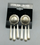 Concho style earrings with dangles
