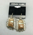 Ribbon rock earrings