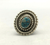 Morenci turquoise ring by Raymond Tsosie