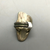 Bear paw sterling silver overlay ring