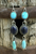 Turquoise and denim lapis earrings