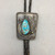 A Great Vintage Turquoise and Sterling Silver Bolo - Circa 1960s