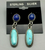 Lapis and turquoise earrings