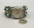 Vintage watch with coral and turquoise.