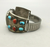 Vintage watch with coral and turquoise.