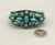 Turquoise cluster style cuff