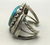 Turquoise slab bracelet