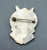 Antelope man Zuni inlay pin