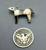Zuni dog pin