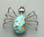 Spider brooch