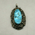 Lee and Mary Weebothee turquoise pendant