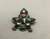 Zuni inlay knifewing pin