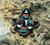Zuni inlay knifewing pin