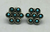 Fred Harvey Era cluster earrings.