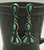 Zuni petit point dangle earrings