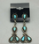 Zuni petit point dangle earrings