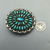 belt buckle, turquoise, sterling silver, Native American