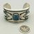 Lander blue cuff bracelet