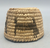 willow and devil's claw miniature basket from the Pima tribe
