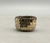 willow and devil's claw miniature basket from the Pima tribe