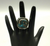 Edison Begay Bisbee turquoise ring.