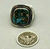Edison Begay Bisbee turquoise ring.