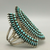 Zuni petit point cuff bracelet