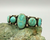 Turquoise ingot bracelet
