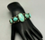 Turquoise ingot bracelet