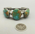 Five stone turquoise bracelet