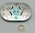 A Vintage Zuni Inlay Belt Buckle with Blue Jays