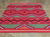 Uniquely Styled Navajo Textile with a Revival Chief's Pattern on it