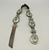Sterling silver and turquoise concho belt