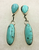 turquoise earrings