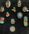 10 vintage rings